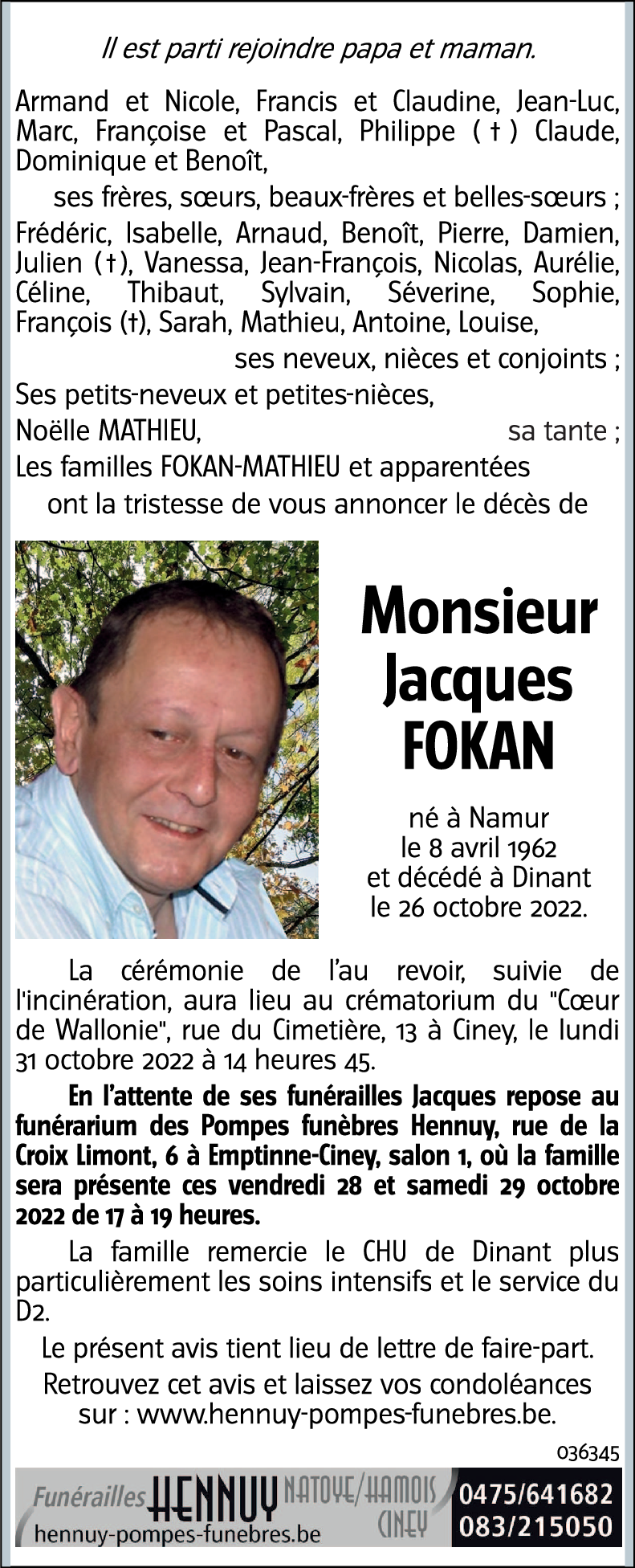 Jacques FOKAN