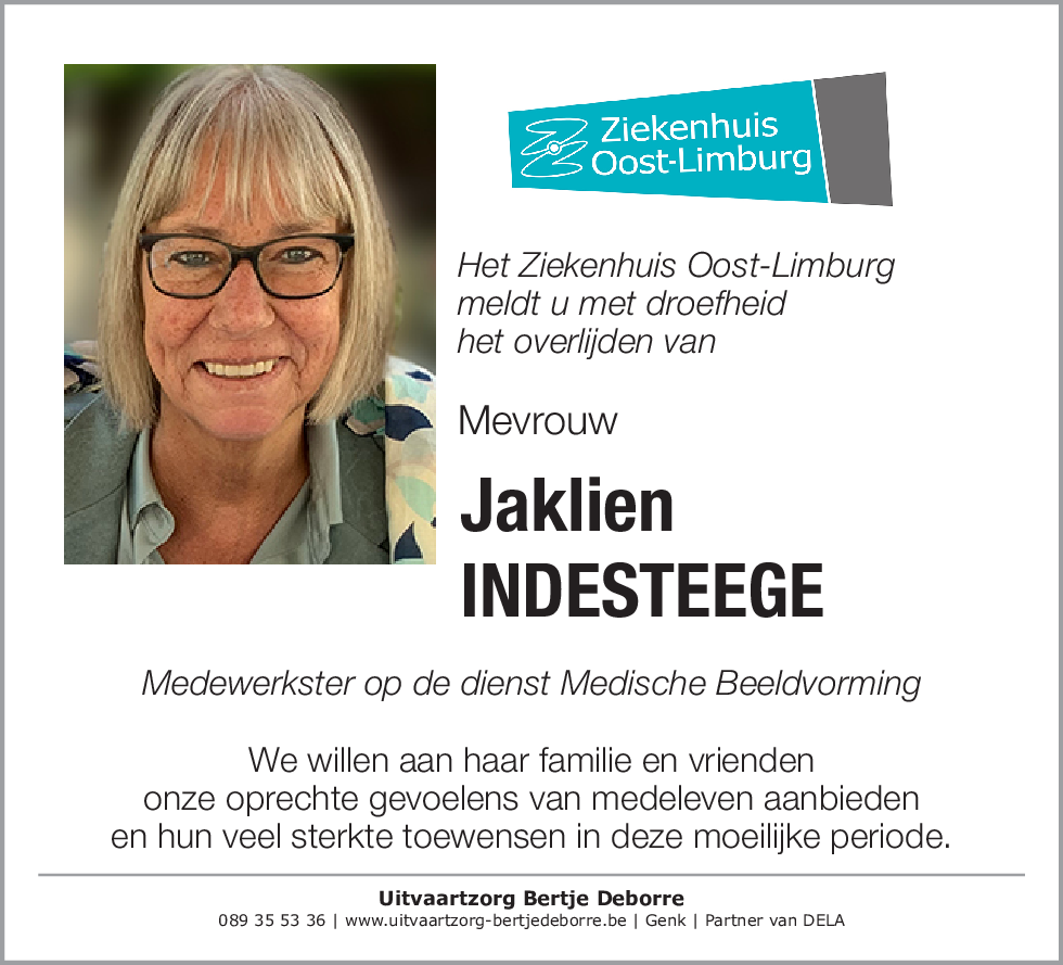 Jaklien Indesteege