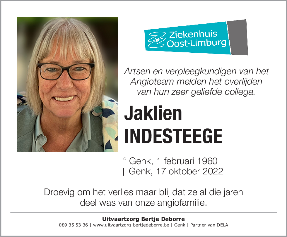 Jaklien Indesteege