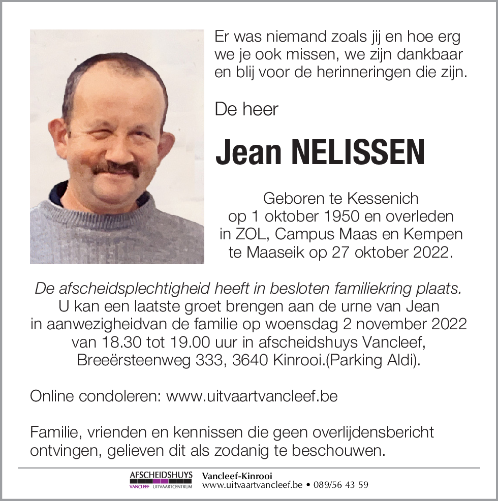 Jean Nelissen