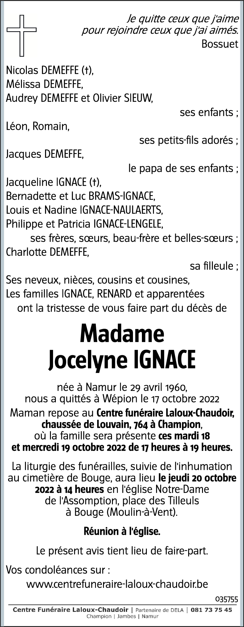 Jocelyne IGNACE