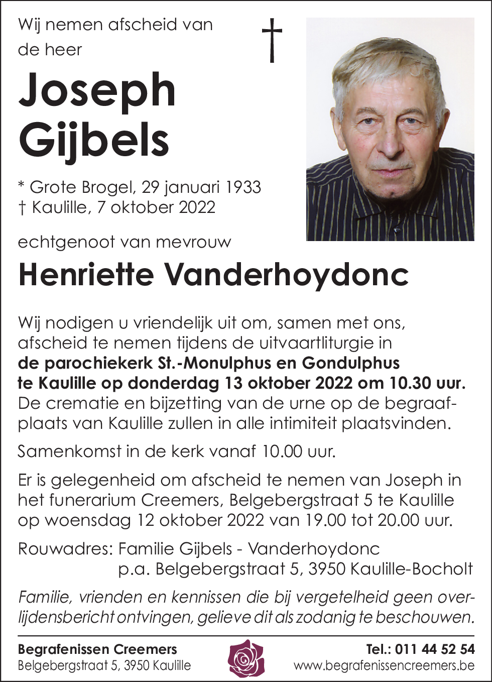 Joseph Gijbels