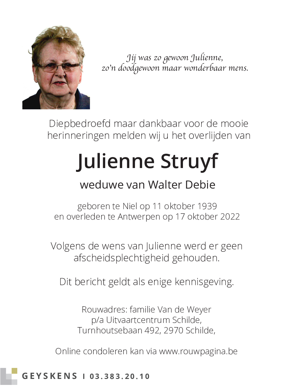 Julienne Struyf