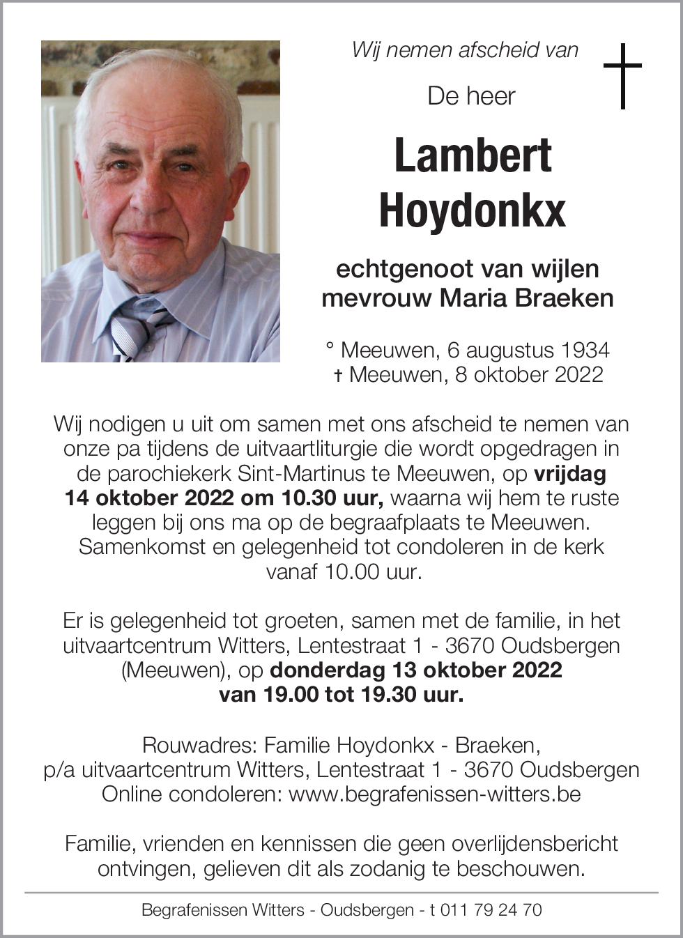 Lambert Hoydonkx