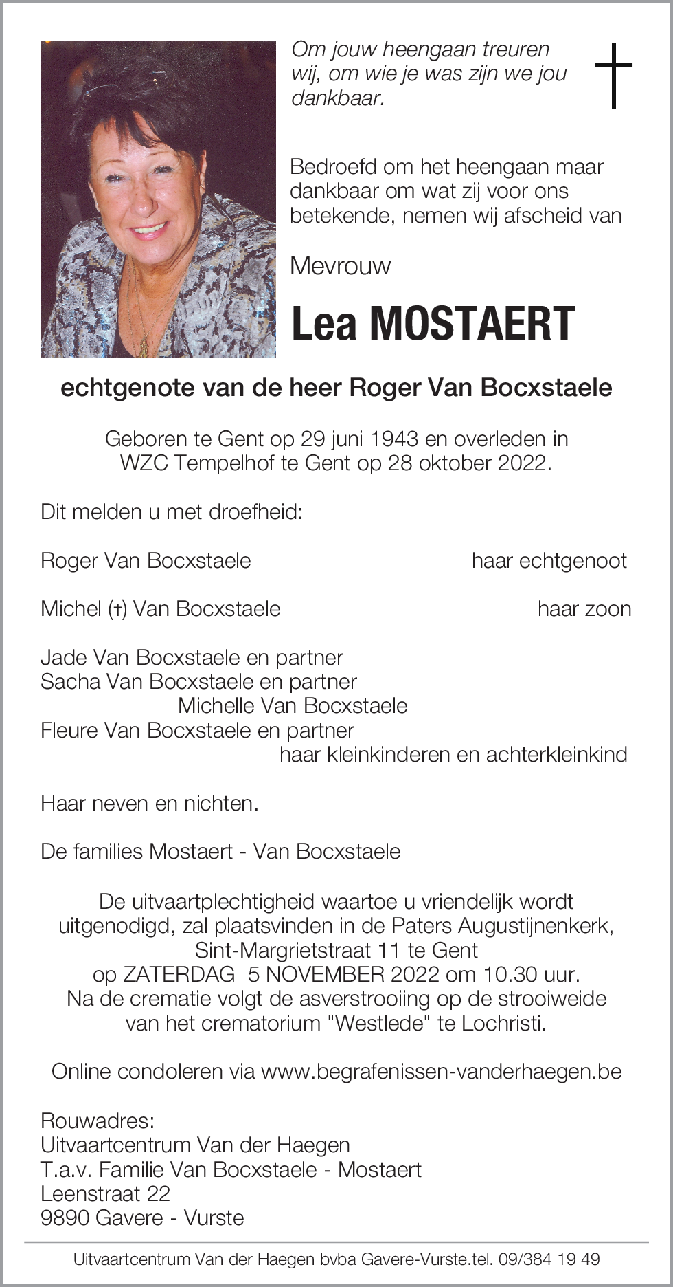 Lea Mostaert