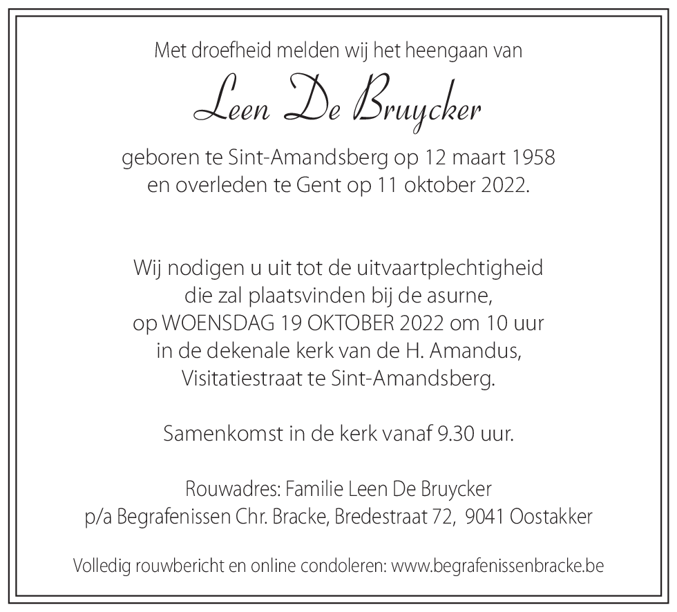Leen De Bruycker