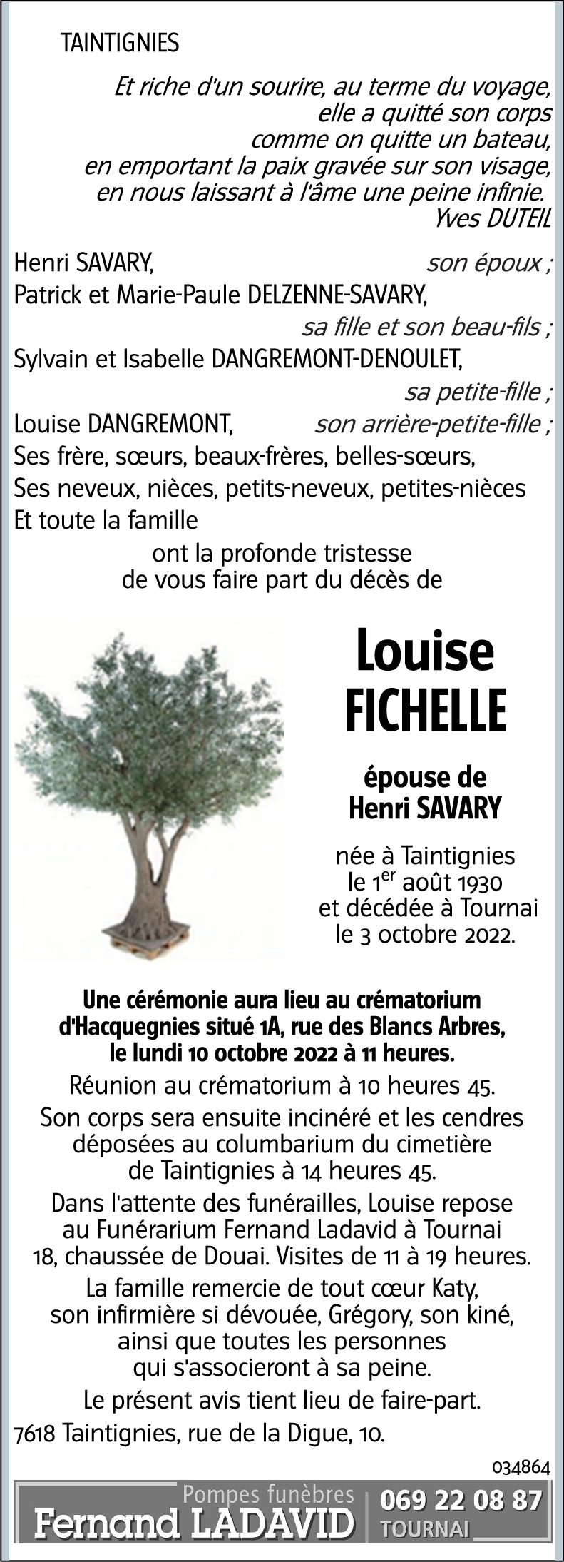 Louise FICHELLE