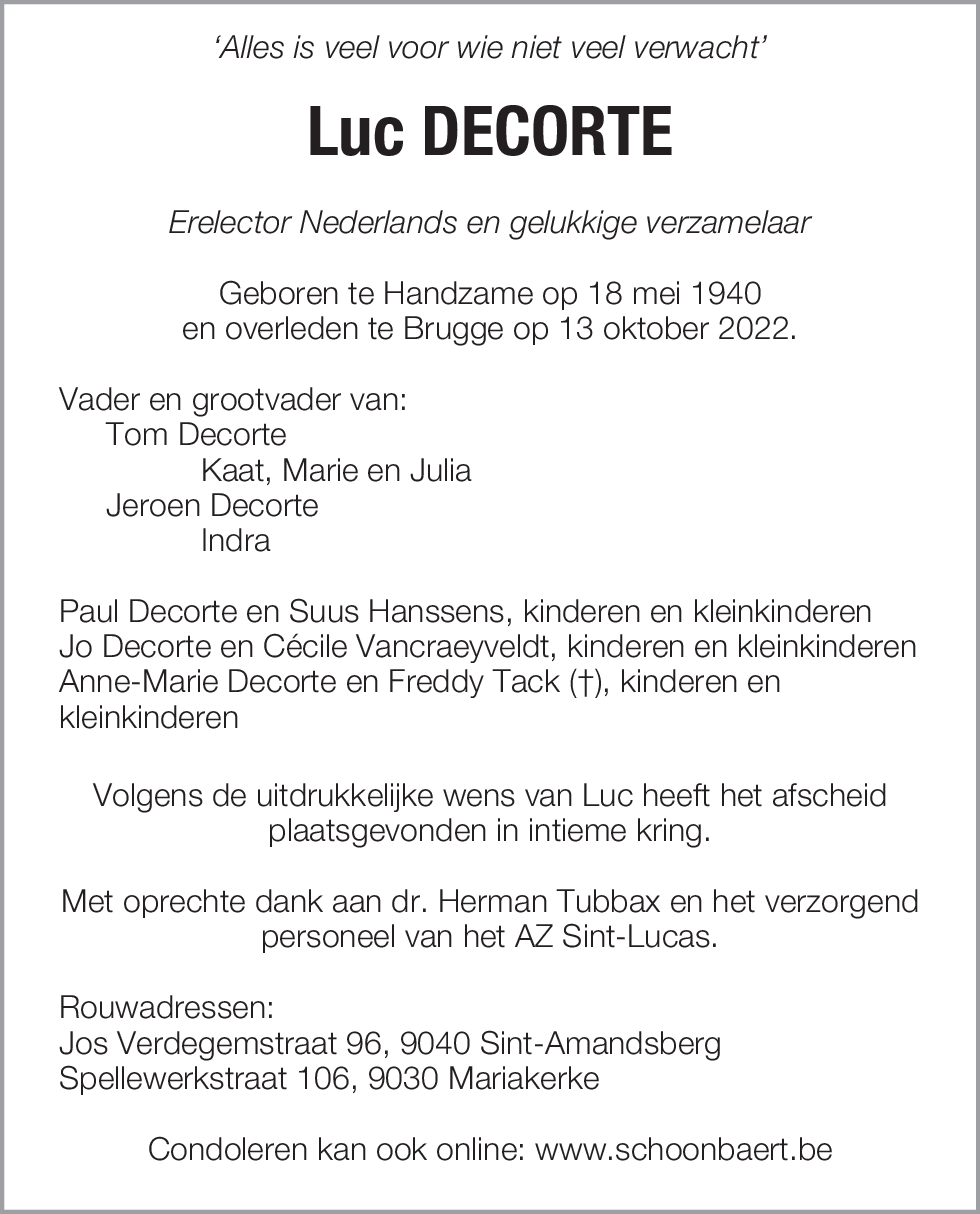 Luc Decorte