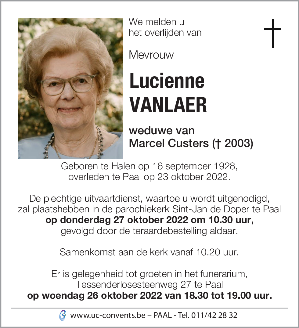 Lucienne Vanlaer