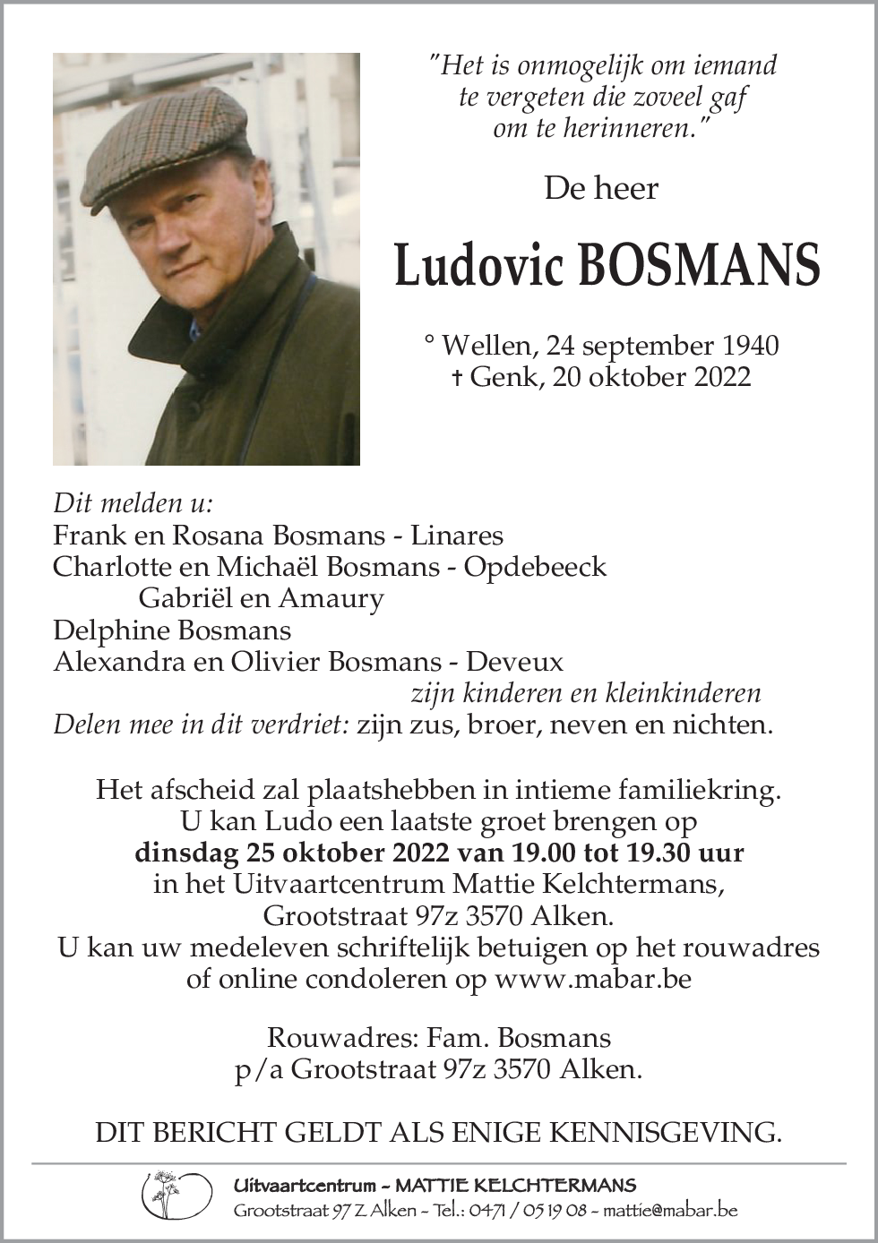 Ludovic Bosmans