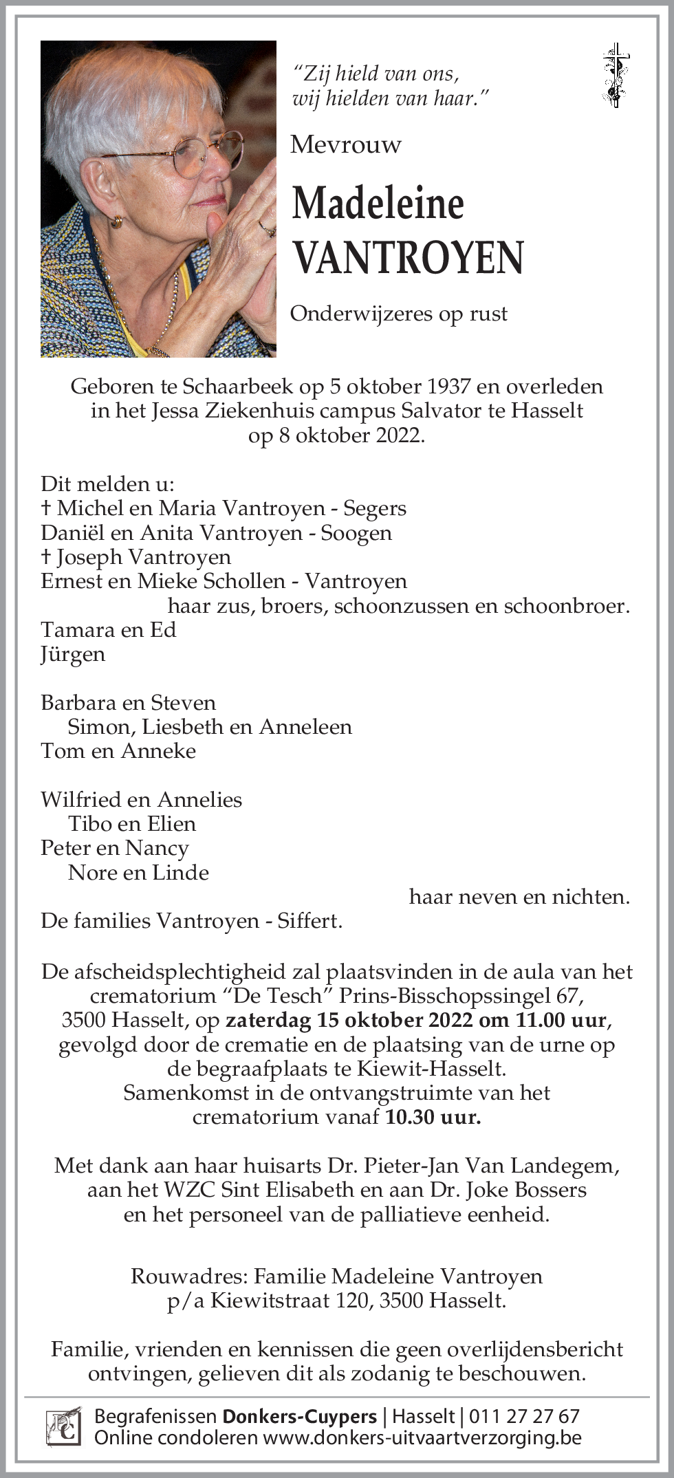 Madeleine Vantroyen