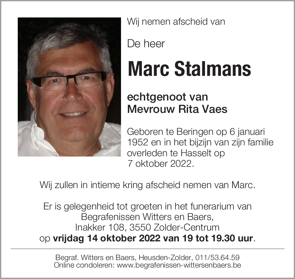 Marc Stalmans