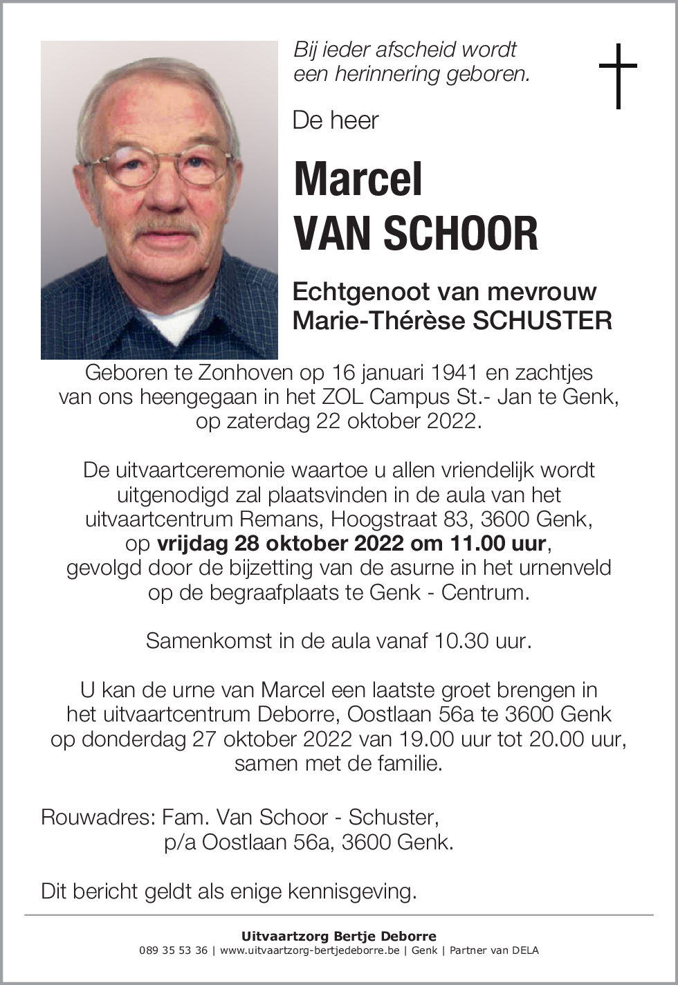 Marcel Van Schoor