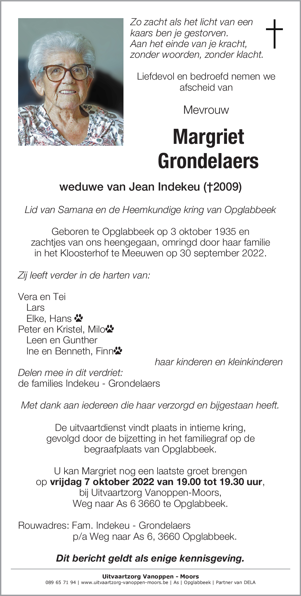 Marguerite Grondelaers