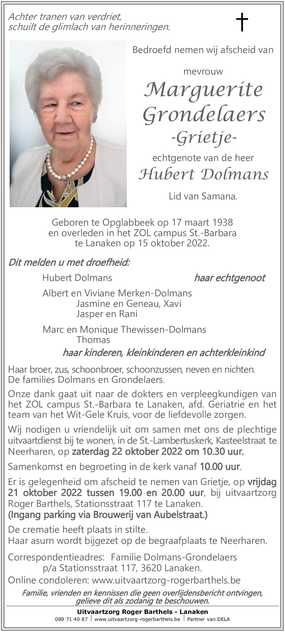 Marguerite Grondelaers