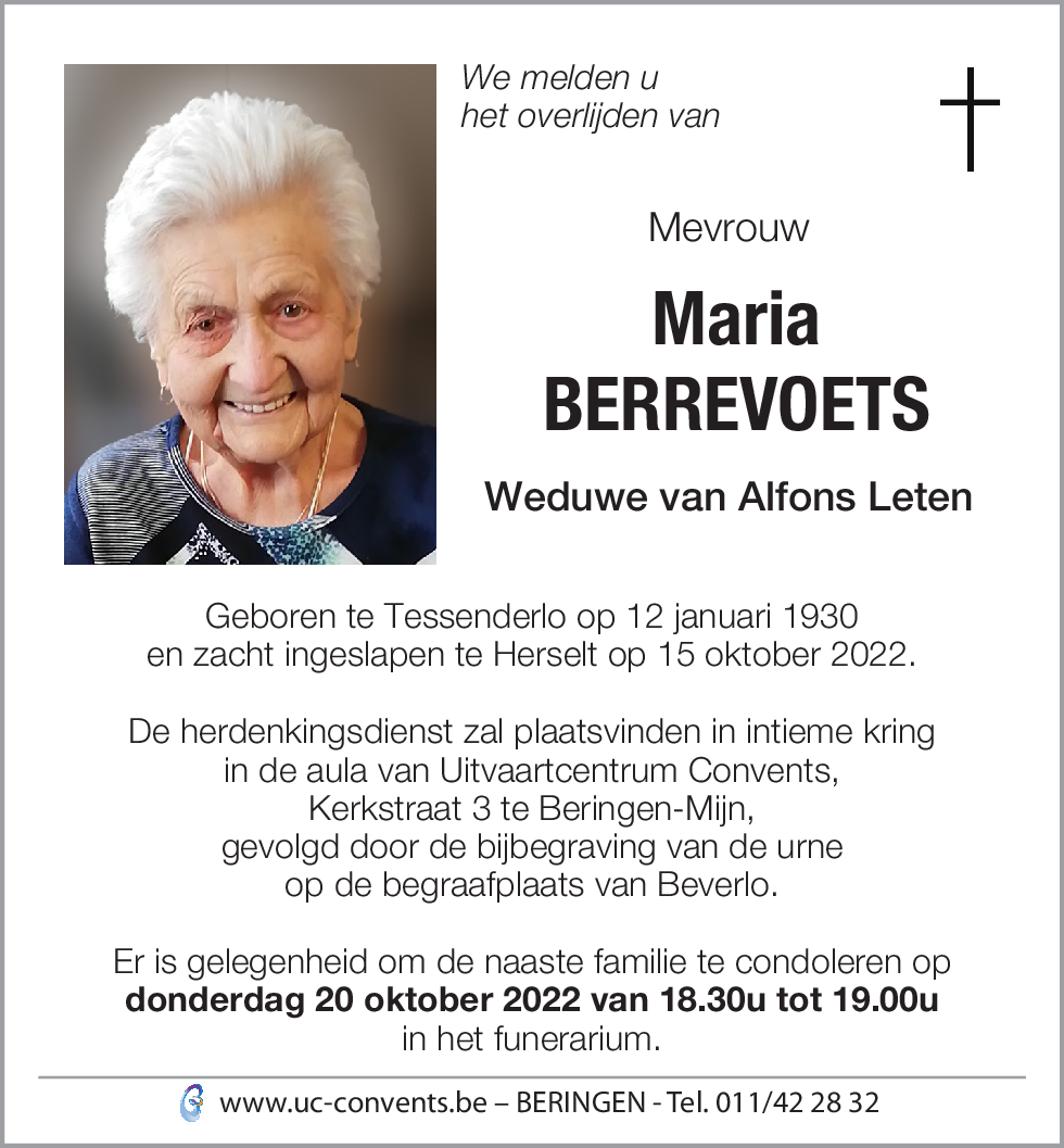 Maria Berrevoets