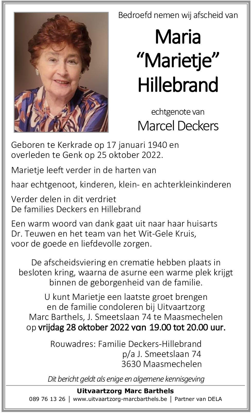 Maria Hillebrand