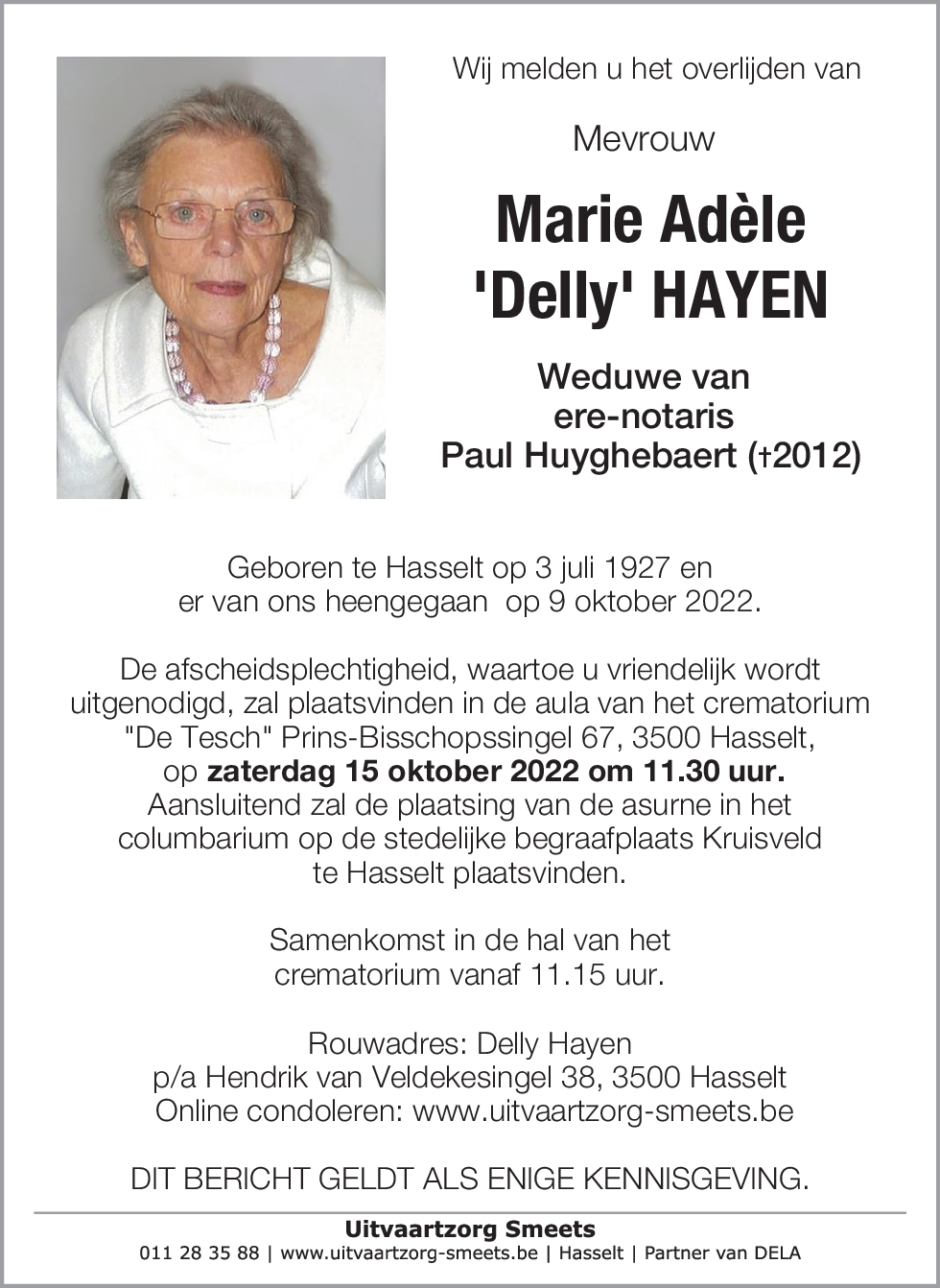 Marie Adèle Hayen