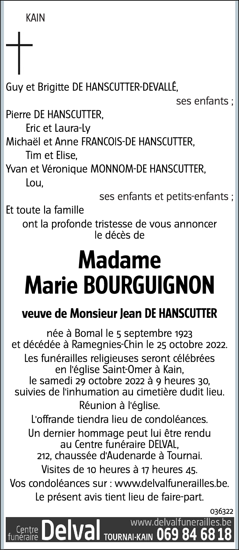 Marie BOURGUIGNON