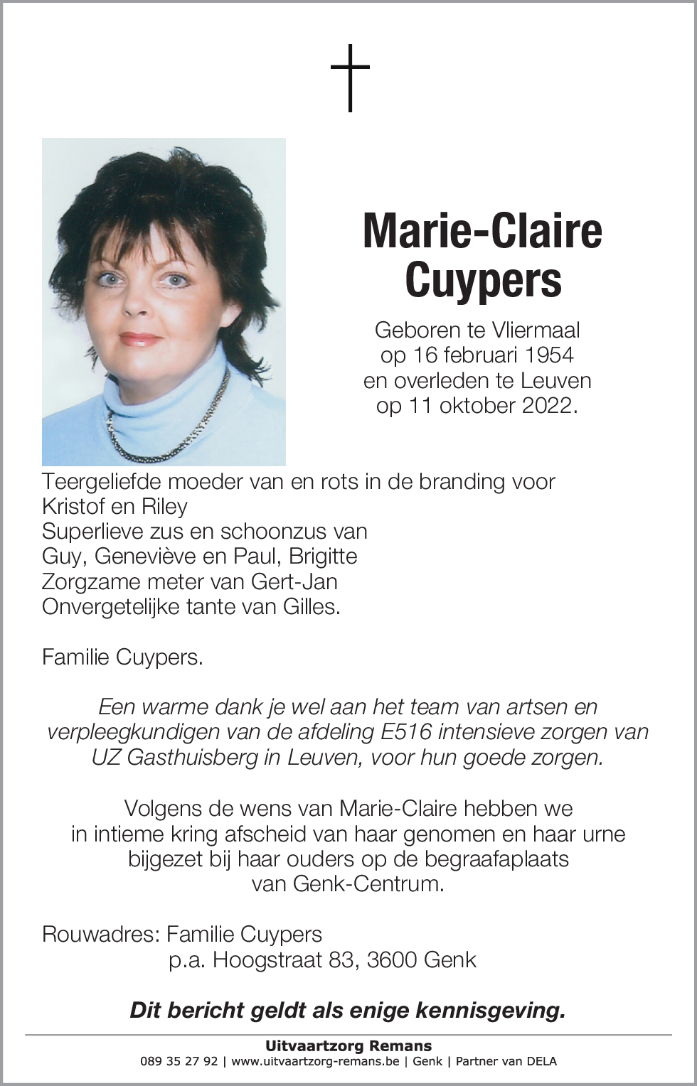 Marie-Claire Cuypers