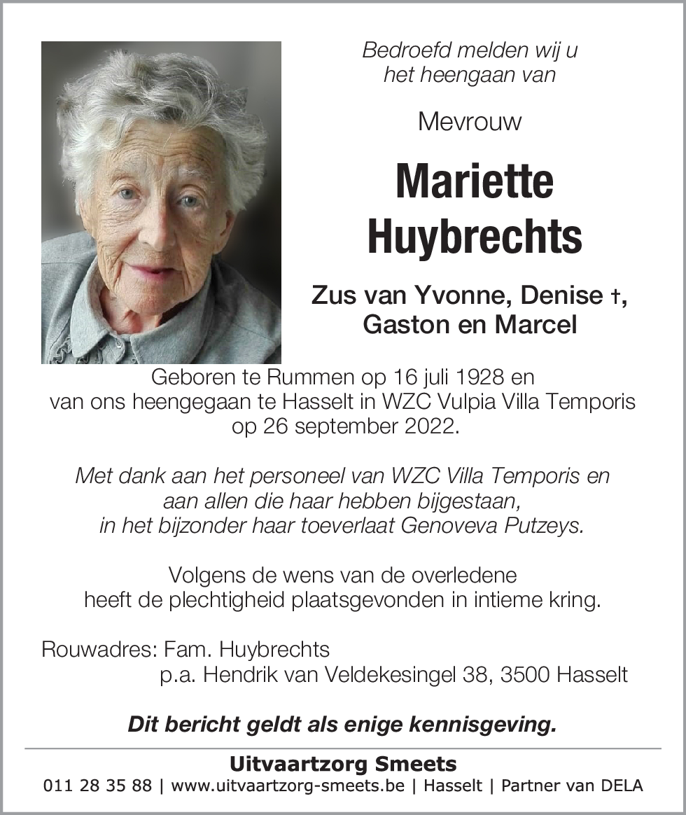 Mariette Huybrechts