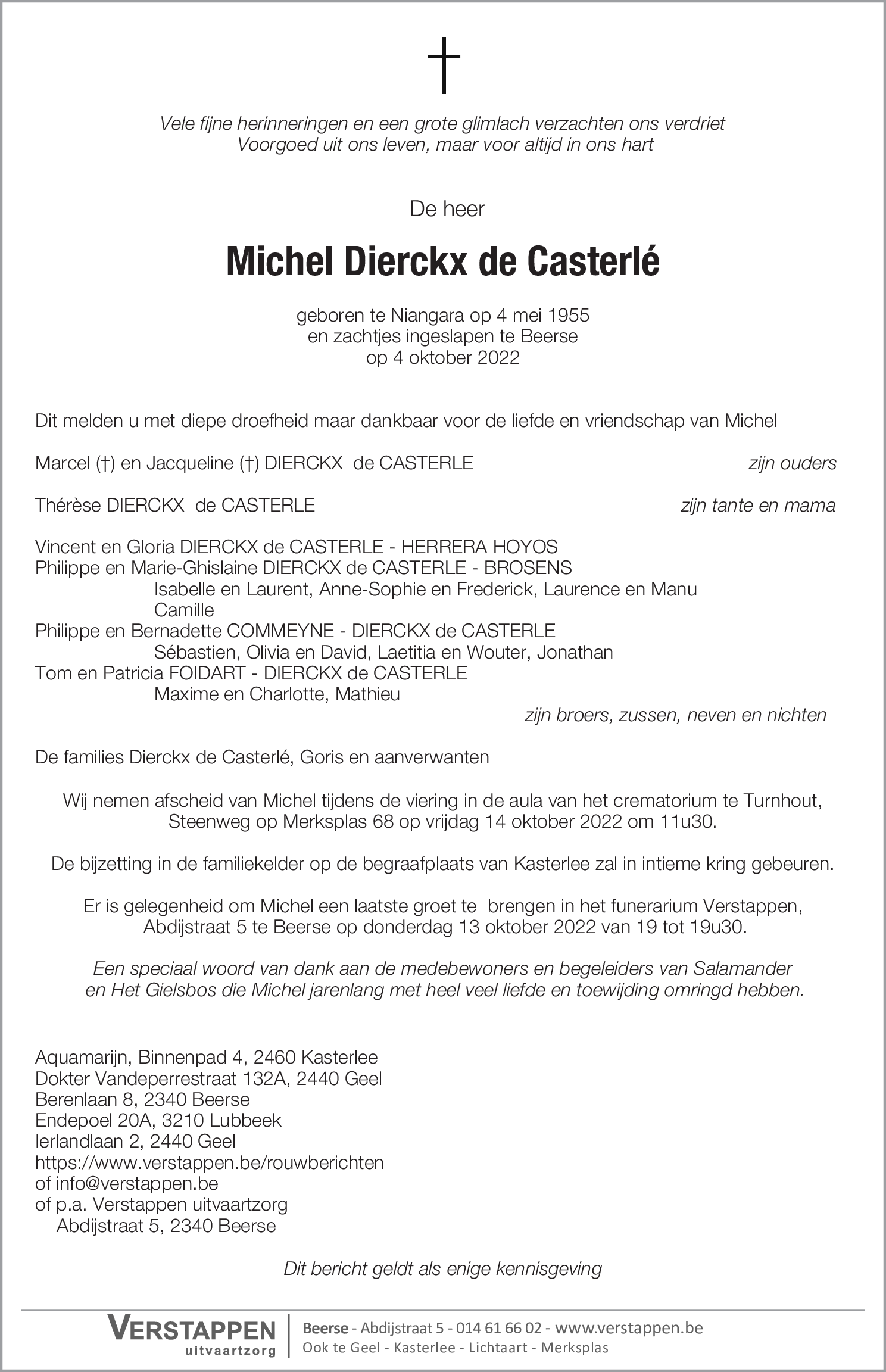 Michel Dierckx de Casterlé