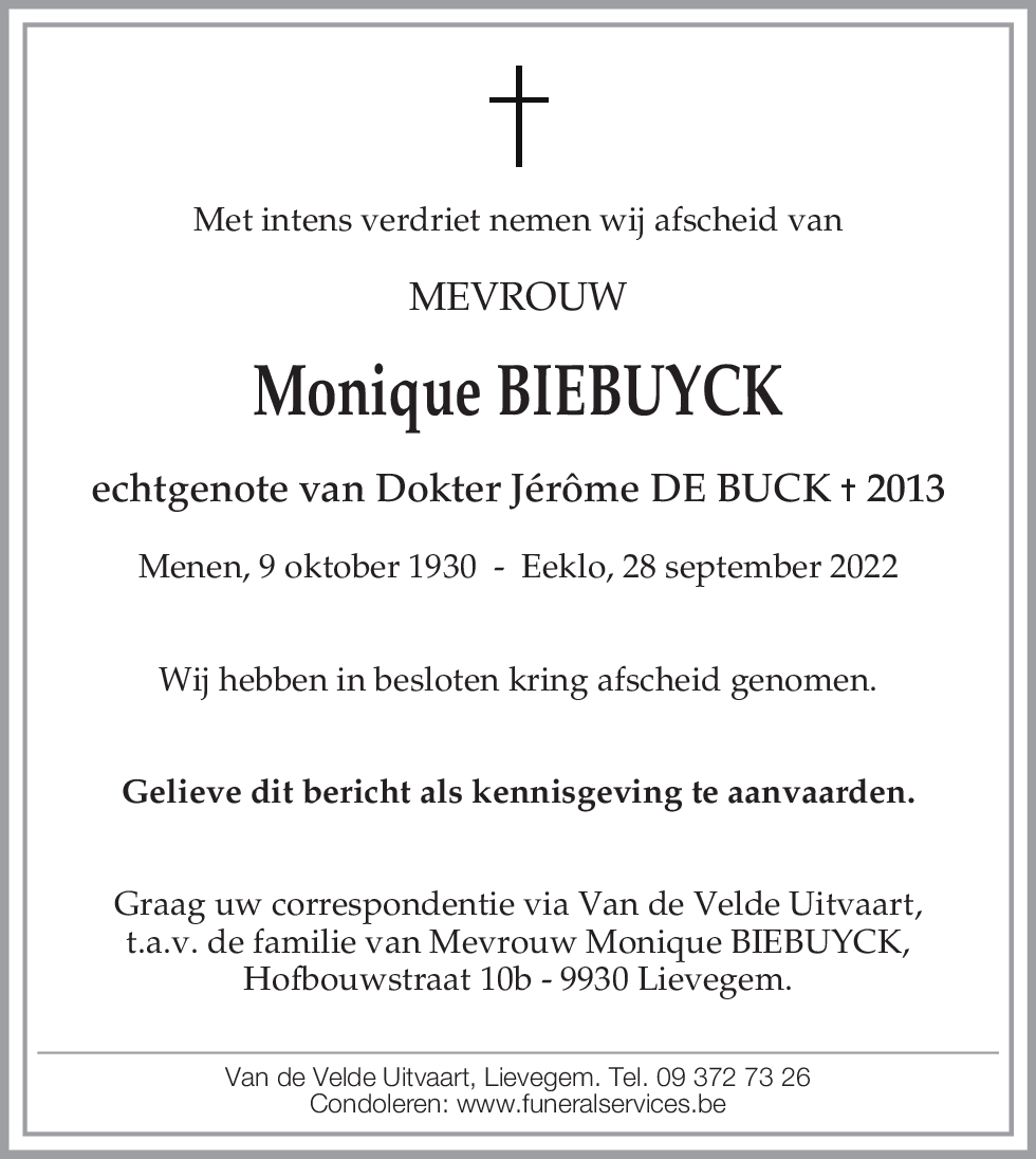 Monique Biebuyck