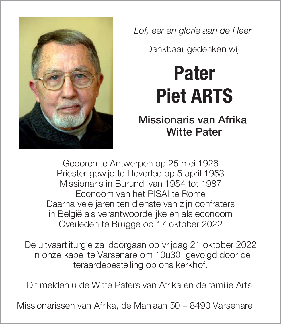 Pater Piet Arts