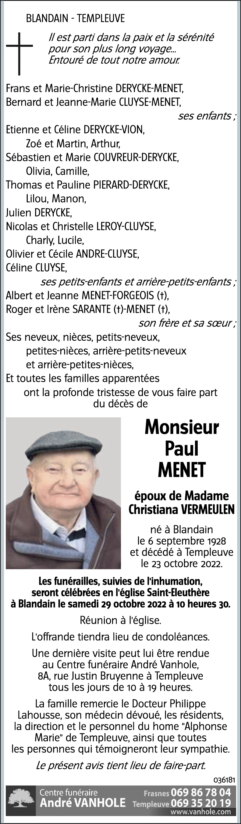 Paul MENET