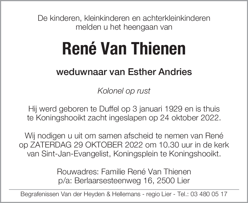 René Van Thienen