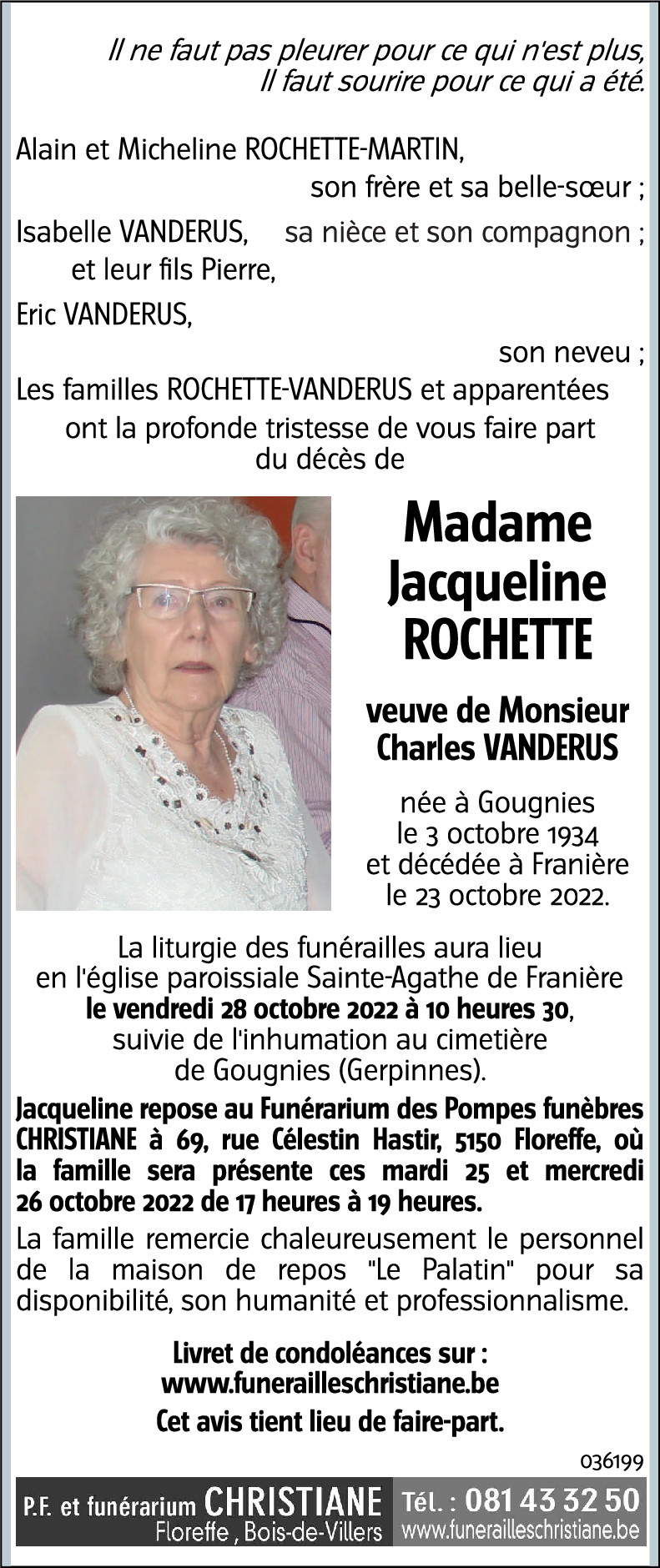 ROCHETTE Jacqueline