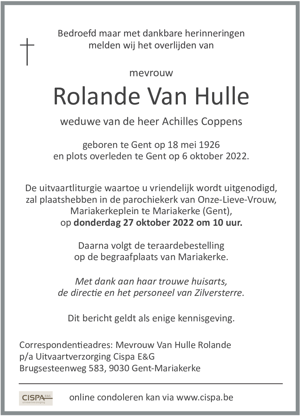 Rolande Van Hulle