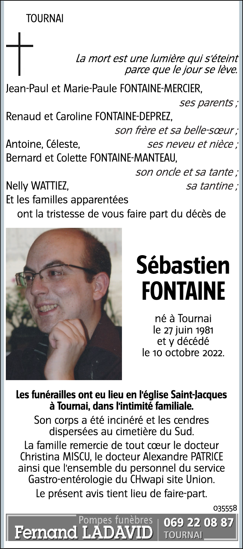 Sébastien FONTAINE