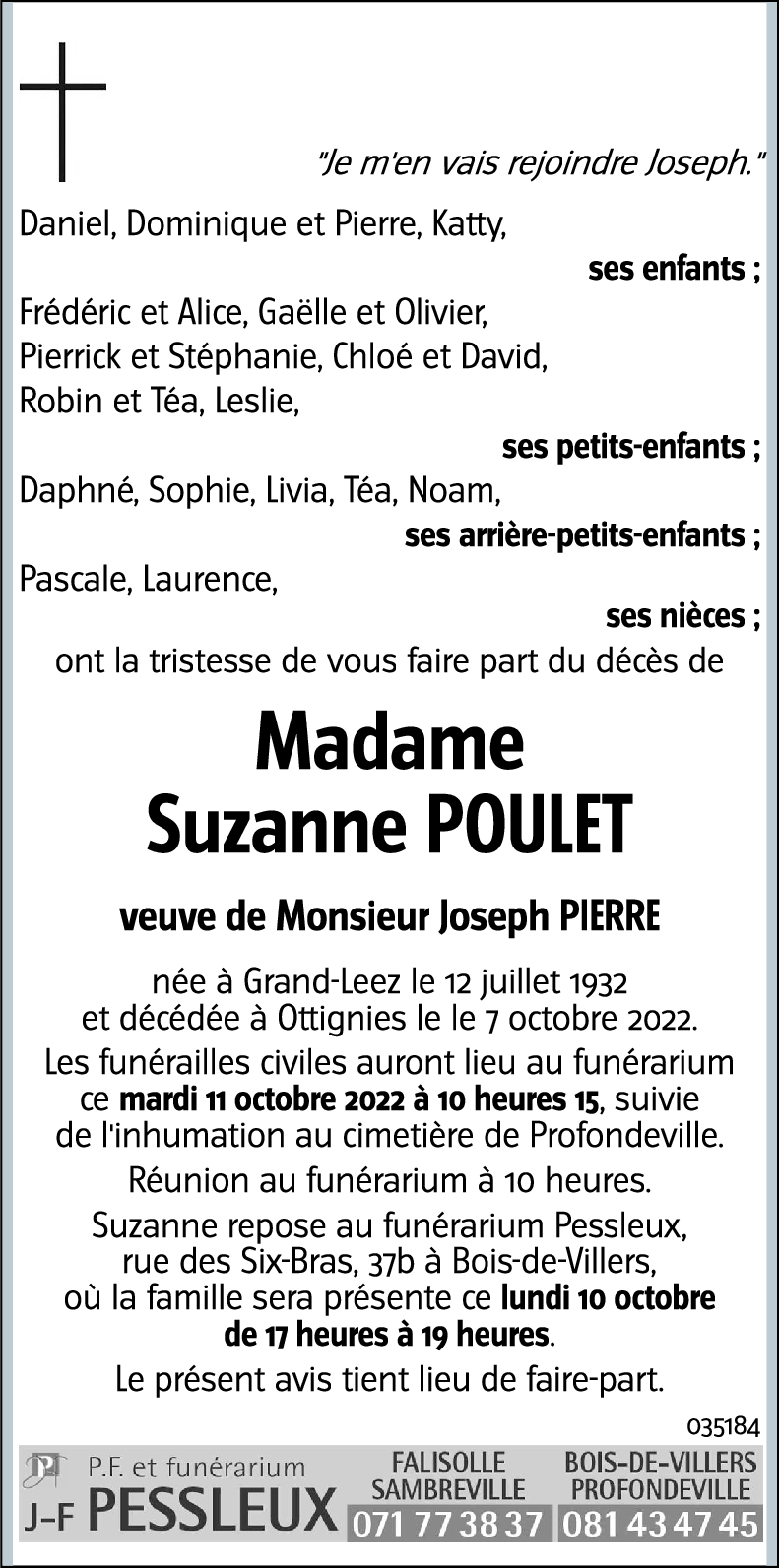 Suzanne POULET