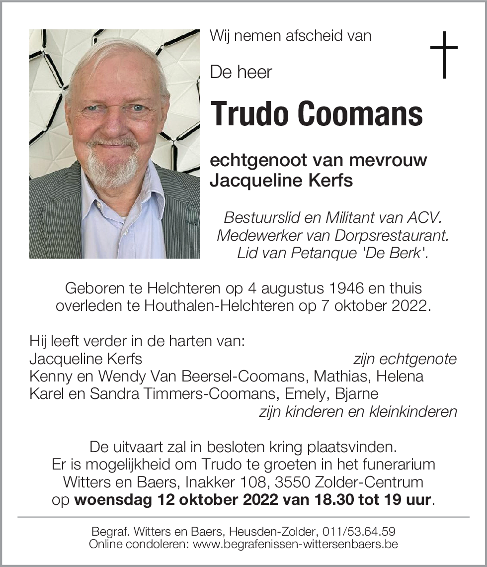 Trudo Coomans