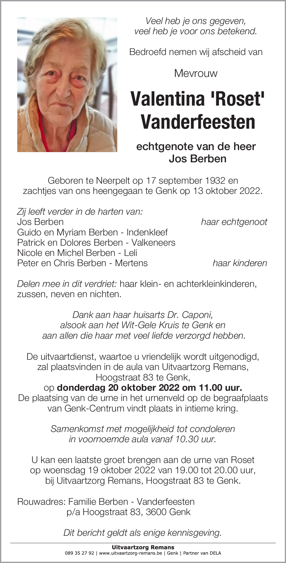 Valentina Vanderfeesten