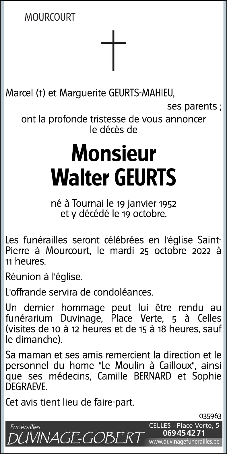 Walter GEURTS