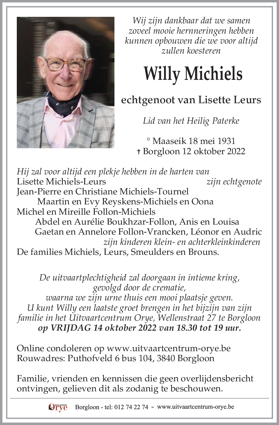 Willy Michiels