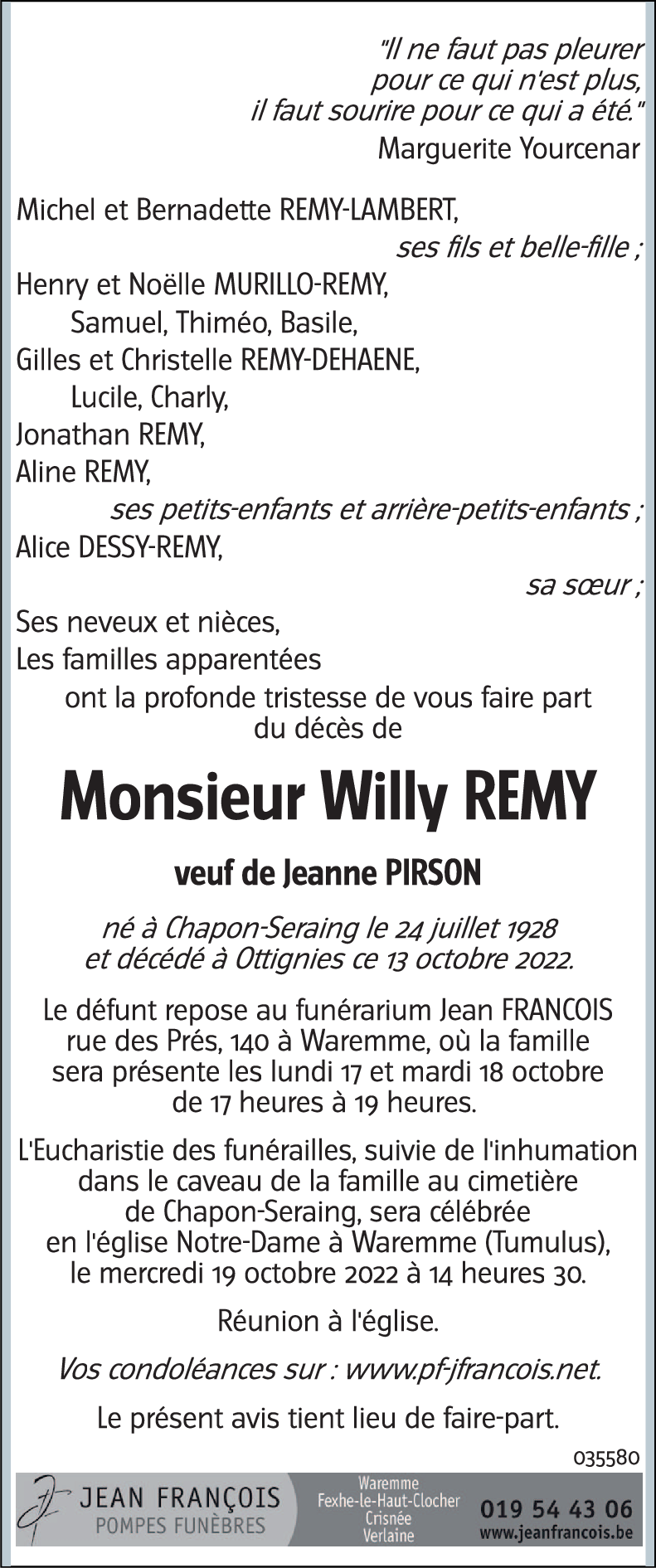 Willy REMY