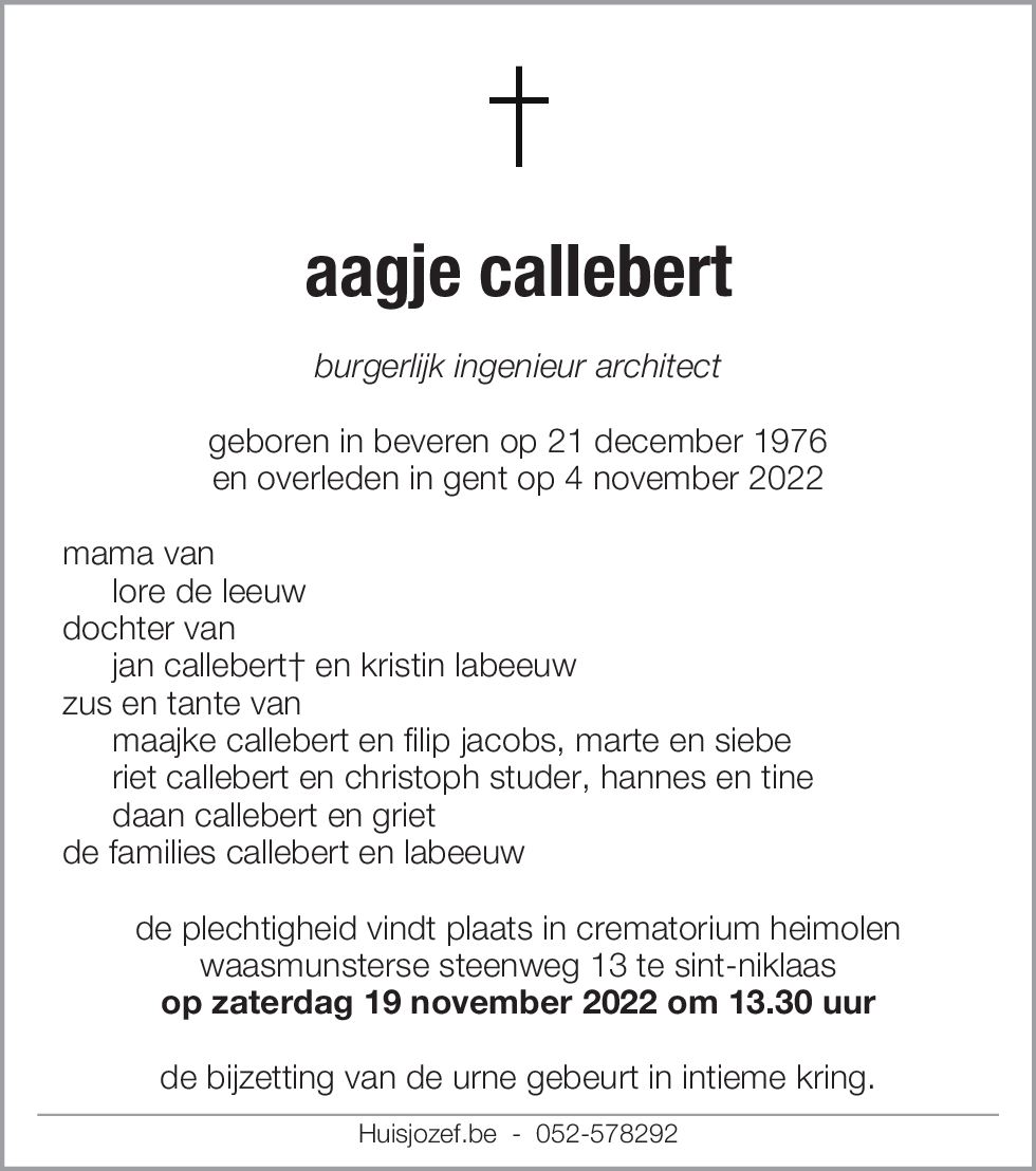 Aagje Callebert