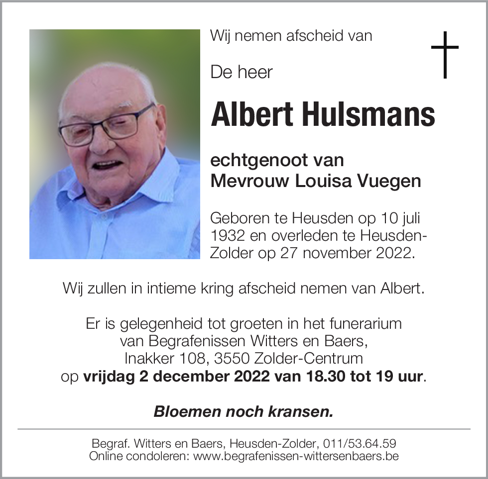 Albert Hulsmans