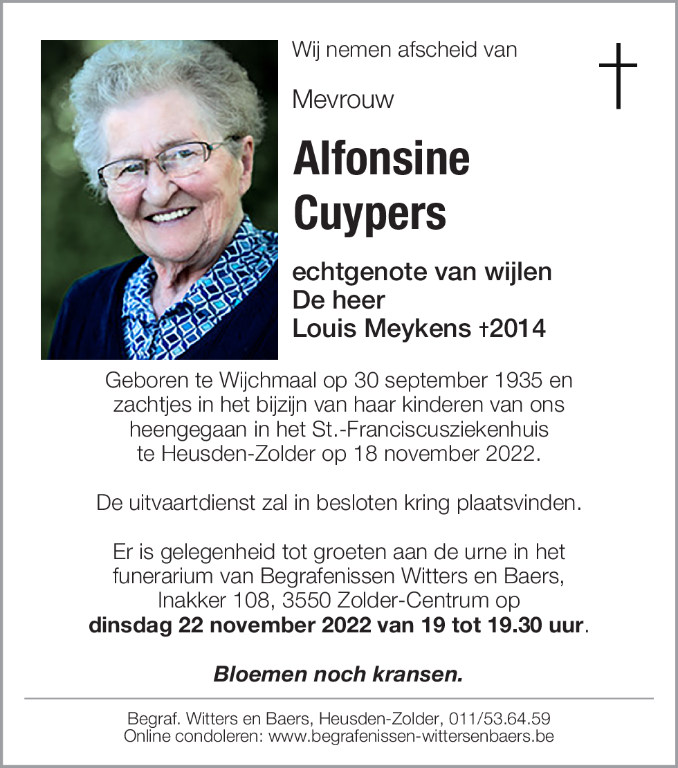 Alfonsine Cuypers