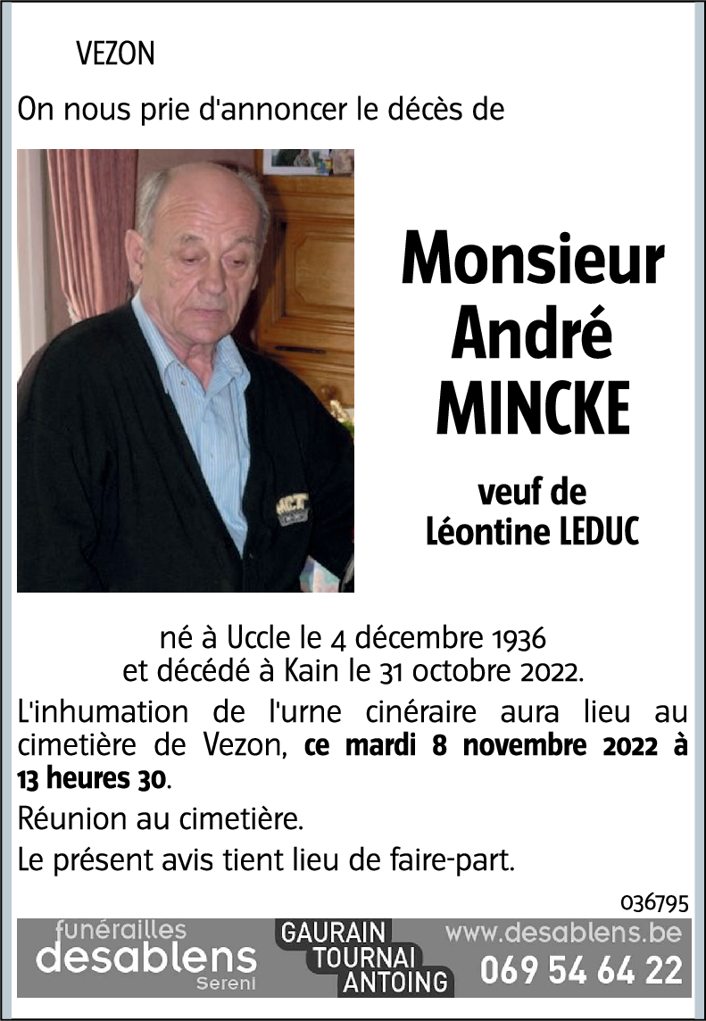 André MINCKE