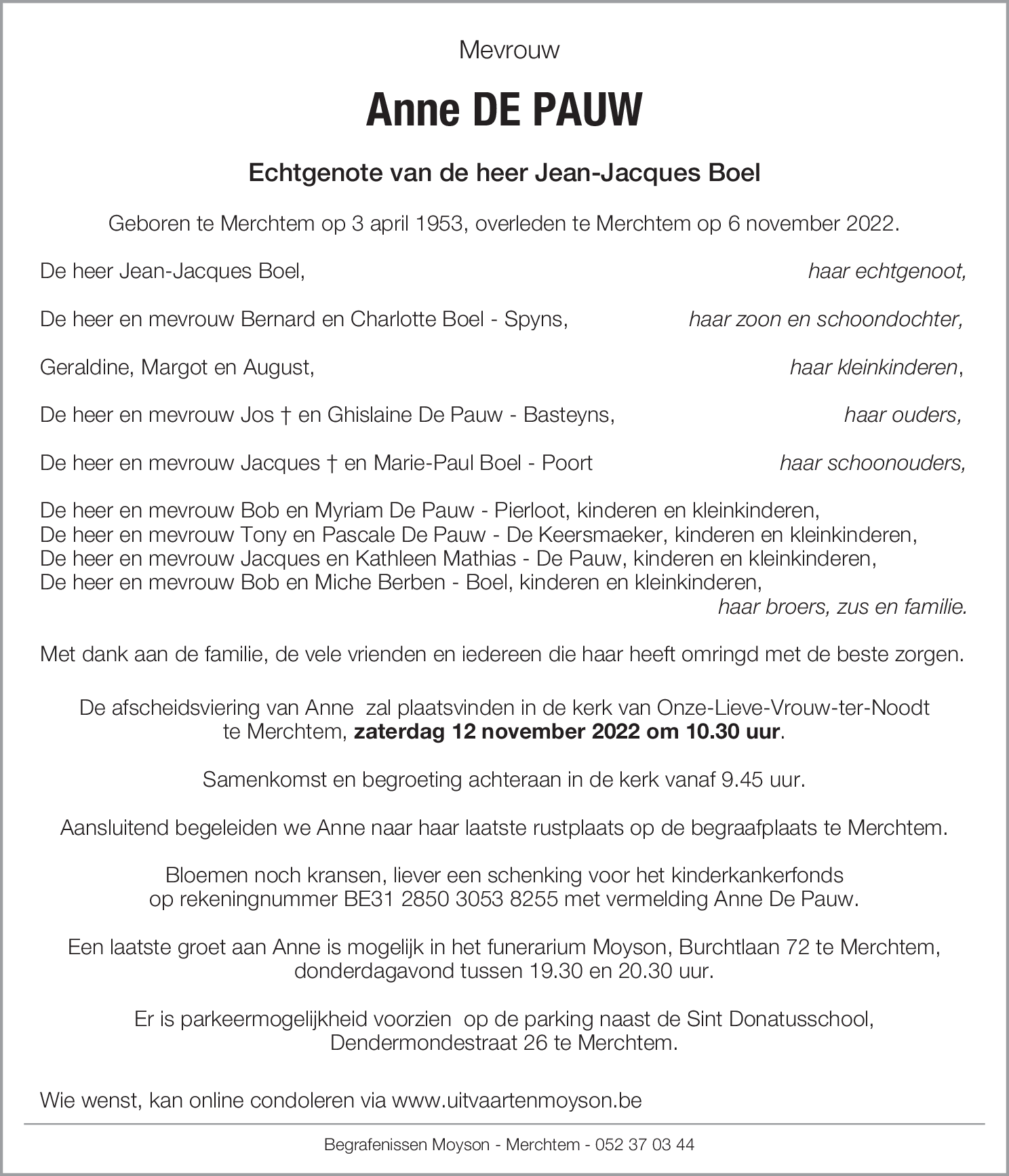 Anne De Pauw