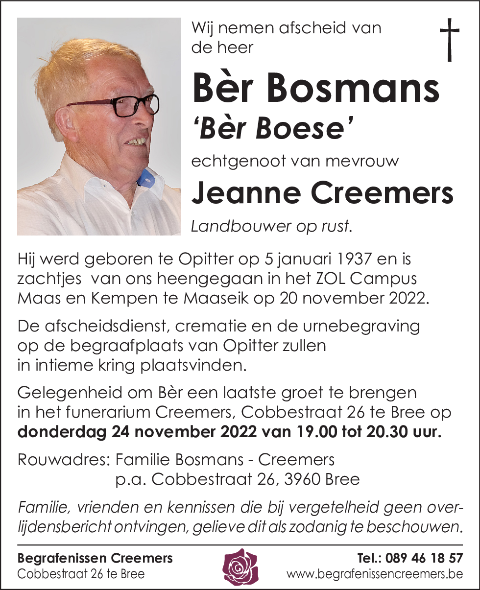 Bèr Bosmans