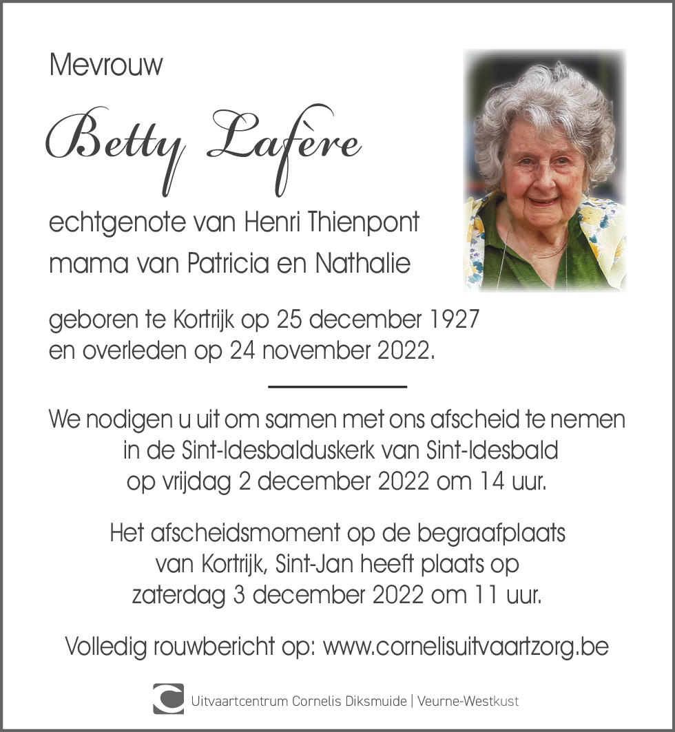 Betty Lafère