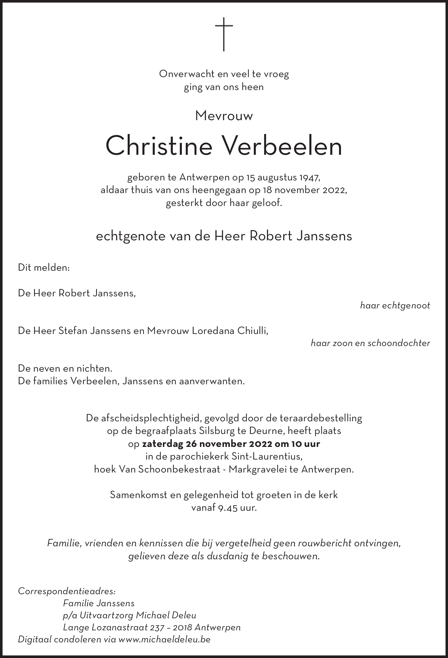 Christine Verbeelen