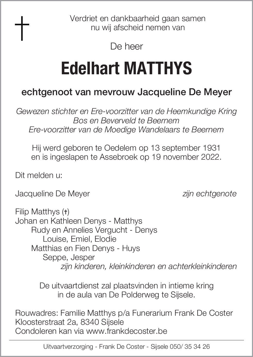 Edelhart Matthys