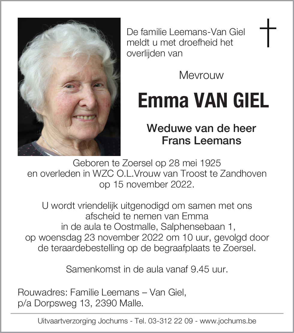 Emma Van Giel