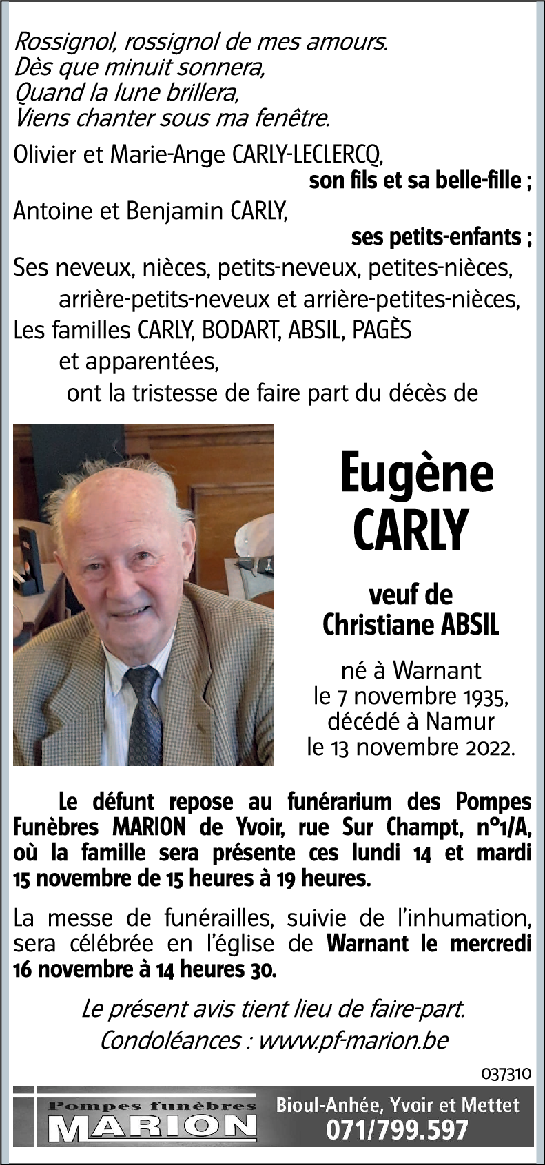 Eugène CARLY